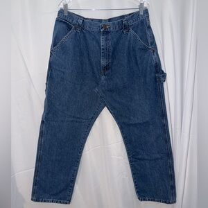 Wrangler Men's Relaxed Fit Blue Jeans